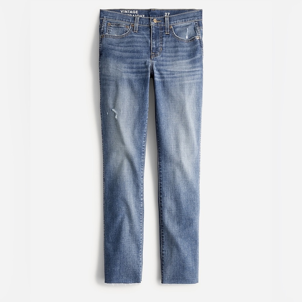 EUC J.Crew mid-rise vintage slim-straight jean